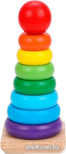 Пирамидка Mapacha Радуга 76773