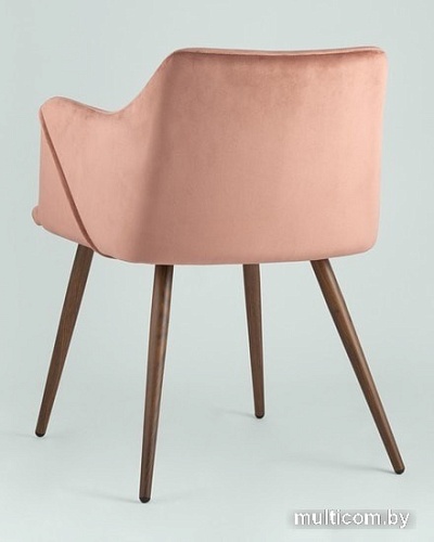 Стул с подлокотниками Stool Group Монарх (розовый)