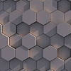 Фотообои Vimala 3D Шестиугольники 3 270x200