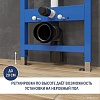 Инсталляция для унитаза Lauter 21901001 с кнопкой 219701J (хром)