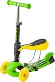 Самокат Sundays KB05 (зеленый/желтый)