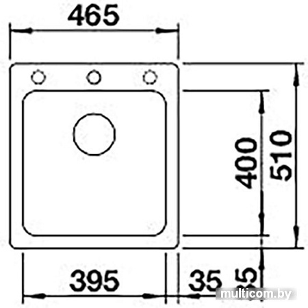Кухонная мойка Blanco Naya 45 526575 (жасмин)