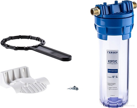 Гейзер 10SL 1/2" для холодной воды (прозрачный)