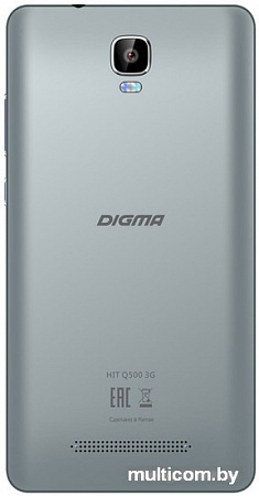 Смартфон Digma Hit Q500 3G (серый)