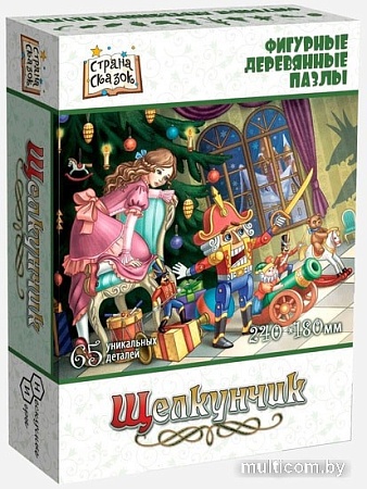 Пазл Нескучные игры Щелкунчик. Фигурный деревянный