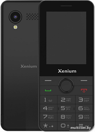 Кнопочный телефон Xenium X240 (черный)