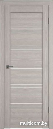 Межкомнатная дверь Atum Pro Х28 70x200 (stone oak, стекло white cloud)