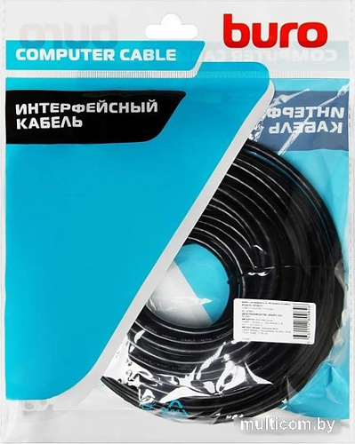 Кабель Buro BHP-HDMI-1.4-20 HDMI - HDMI (20 м, черный)