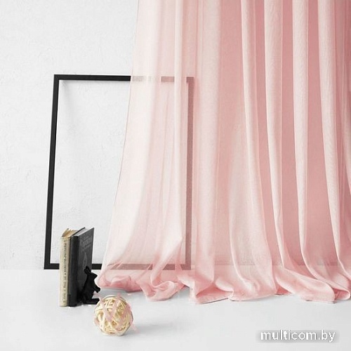 Тюль Pasionaria Лоунли 300x270 (розовый)