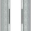 Душевой уголок Grossman Galaxy 100x100x195 300.K33.01.1010.10.02 (хром/шиншилла стекло)