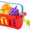 Корзина игрушечная Полесье Набор продуктов с корзинкой №2 46963
