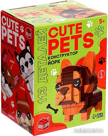 Конструктор Unicon Cute pets 9278944 Йорк