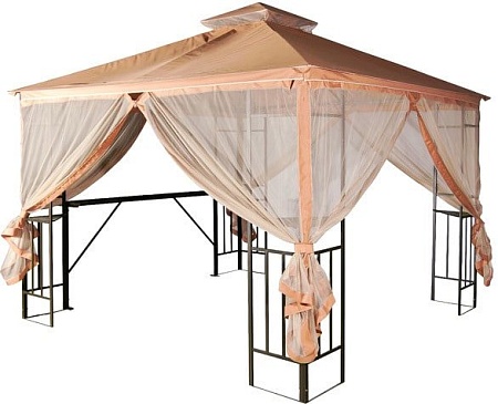 Беседка Удачная мебель Анталья (3.1x3.1x2.88 м)