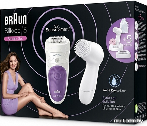 Эпилятор Braun Silk-epil 5 SensoSmart 5/870 Wet&Dry