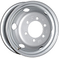 Штампованные диски Asterro TC1607F 16x5.5&quot; 6x170мм DIA 130мм ET 106мм Silver