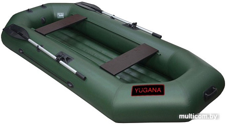 Моторно-гребная лодка Yugana S-250 НД (оливковый)