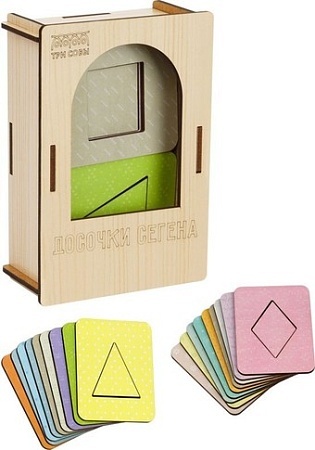 Мозаика/пазл Три совы Методика Сегена. Досочки №2 РМ00007