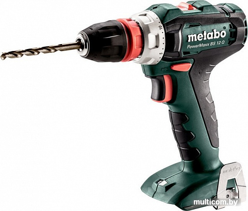 Дрель-шуруповерт Metabo PowerMaxx BS 12 Q 601037840 (без АКБ, кейс)