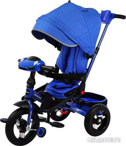 Детский велосипед Moby Kids Leader 360 12x10 AIR Car 641348 (синий)