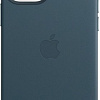 Чехол Apple MagSafe Leather Case для iPhone 12/12 Pro (балтийский синий)