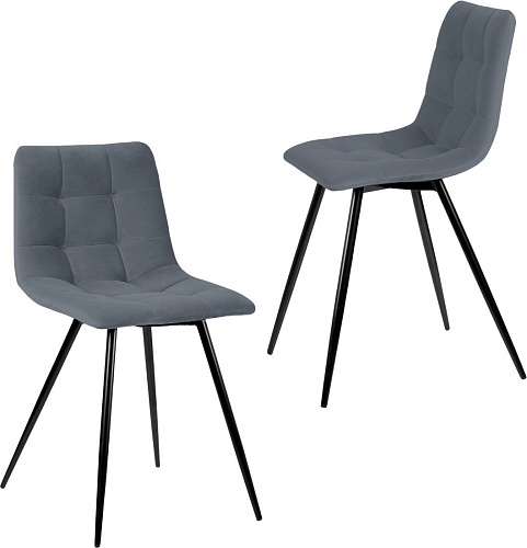 Стул Ваш день Pixel (2шт, серый)