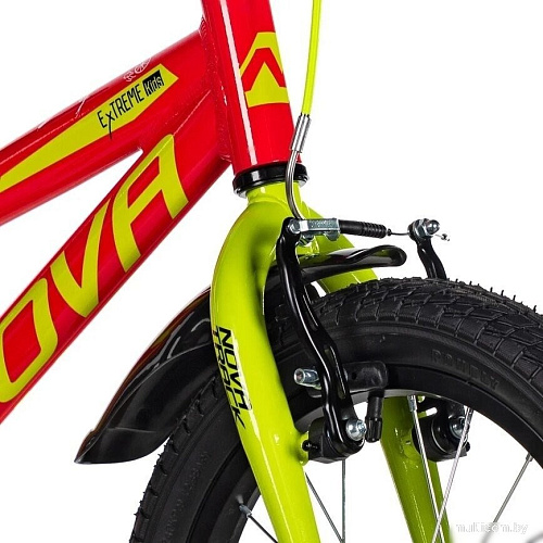 Детский велосипед Novatrack Extreme 16 2025 167AEXTREME1V.RD5 (красный, разобранный)