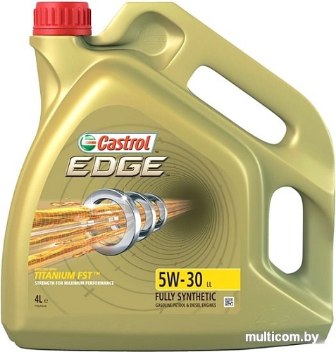 Моторное масло Castrol EDGE 5W-30 LL 4л