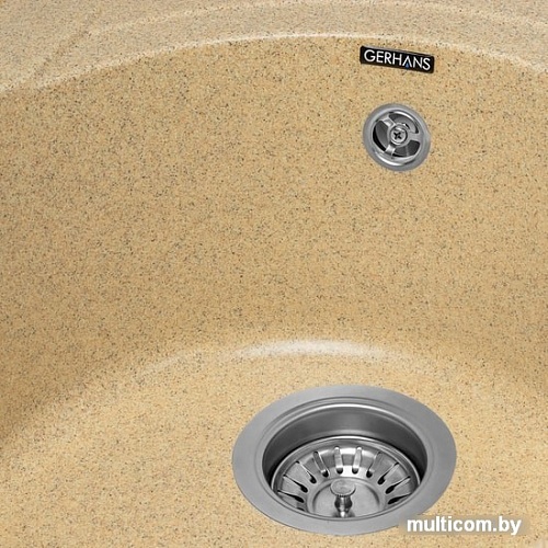 Кухонная мойка Gerhans A01 (песочный)
