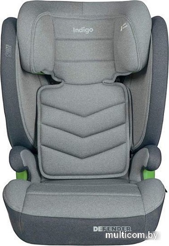 Детское автокресло Indigo Defender I-Size Isofix (светло-серый)