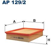 Воздушный фильтр Filtron AP129/2
