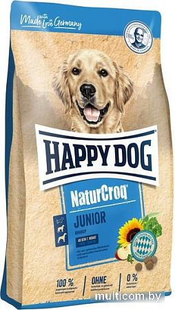 Сухой корм для собак Happy Dog NaturCroq Junior 4 кг