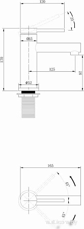 Смеситель Abber Emotion AF8810NG (никель)