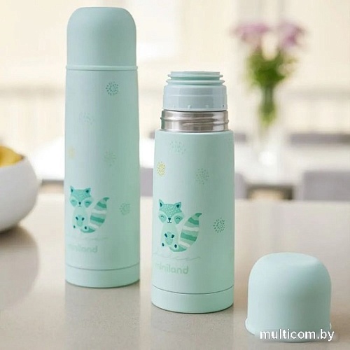 Термос Miniland Thermy Dolce 500мл (бирюзовый/енот)