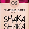 Тональный крем Vivienne Sabo Shaka Shaka с натуральным блюр-эффект (тон 02 бежевый)