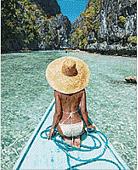 Алмазная мозаика Wizardi Открой рай WD3048