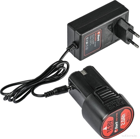 Дрель-шуруповерт Bort BAB-16-BLK 93414868 (с 2-мя АКБ, кейс)