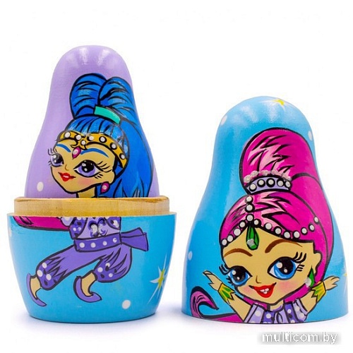 Развивающая игра Брестская Матрешка Шиммер и Шайн (набор 5 шт)