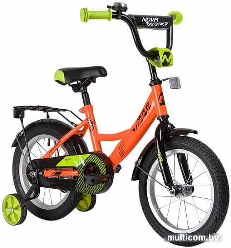 Детский велосипед Novatrack Vector 12 123VECTOR.OR20 (оранжевый/черный, 2020)