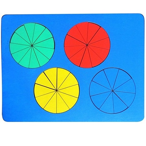 Мозаика/пазл Smile Decor Дроби 3 уровень Н009