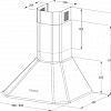 Кухонная вытяжка Korting KHC 6839 X
