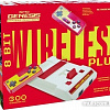 Игровая приставка Retro Genesis 8 Bit Wireless Plus (2 геймпада, 300 игр)