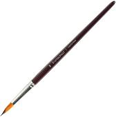 Кисть для рисования АртФормат №8 AF15-021-08 (круглая, синтетика)