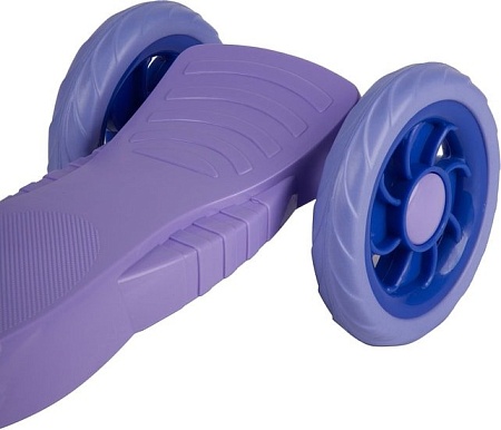 Самокат Foxx Baby с корзинкой (фиолетовый/розовый)