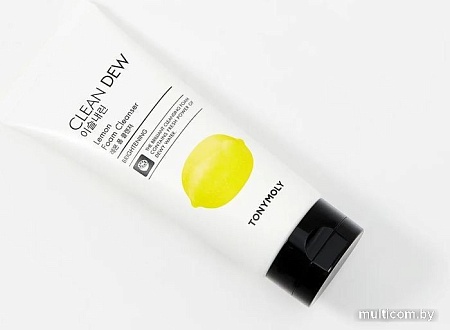 Tony Moly Пенка для умывания Clean Dew Lemon Foam Cleanser (180 мл)