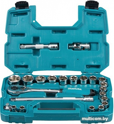 Набор торцевых головок Makita B-65589 (23 предмета)
