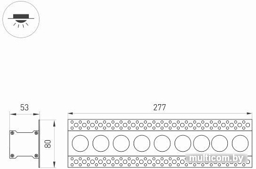 Точечный светильник Arlight MS-ORIENT-BUILT-TRIMLESS-TC-S38x277-20W Day4000 032226