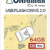 USB Flash OltraMax 330 64GB (белый)