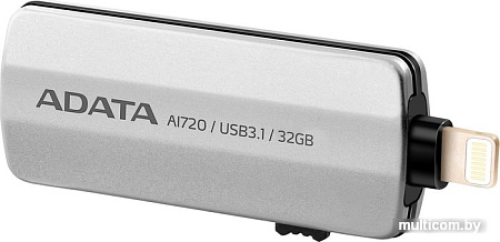 USB Flash A-Data AI720 32GB (серый)