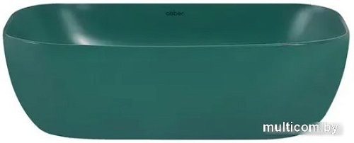 Умывальник Abber Rechteck AC2200MBG (темно-зеленый матовый)