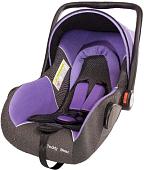 Детское автокресло Мишутка HB 801 (фиолетовый/черные точки)